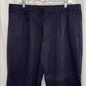 Dockers Dark Blue Relaxed Fit Pants. Business casual Stretch Comfy